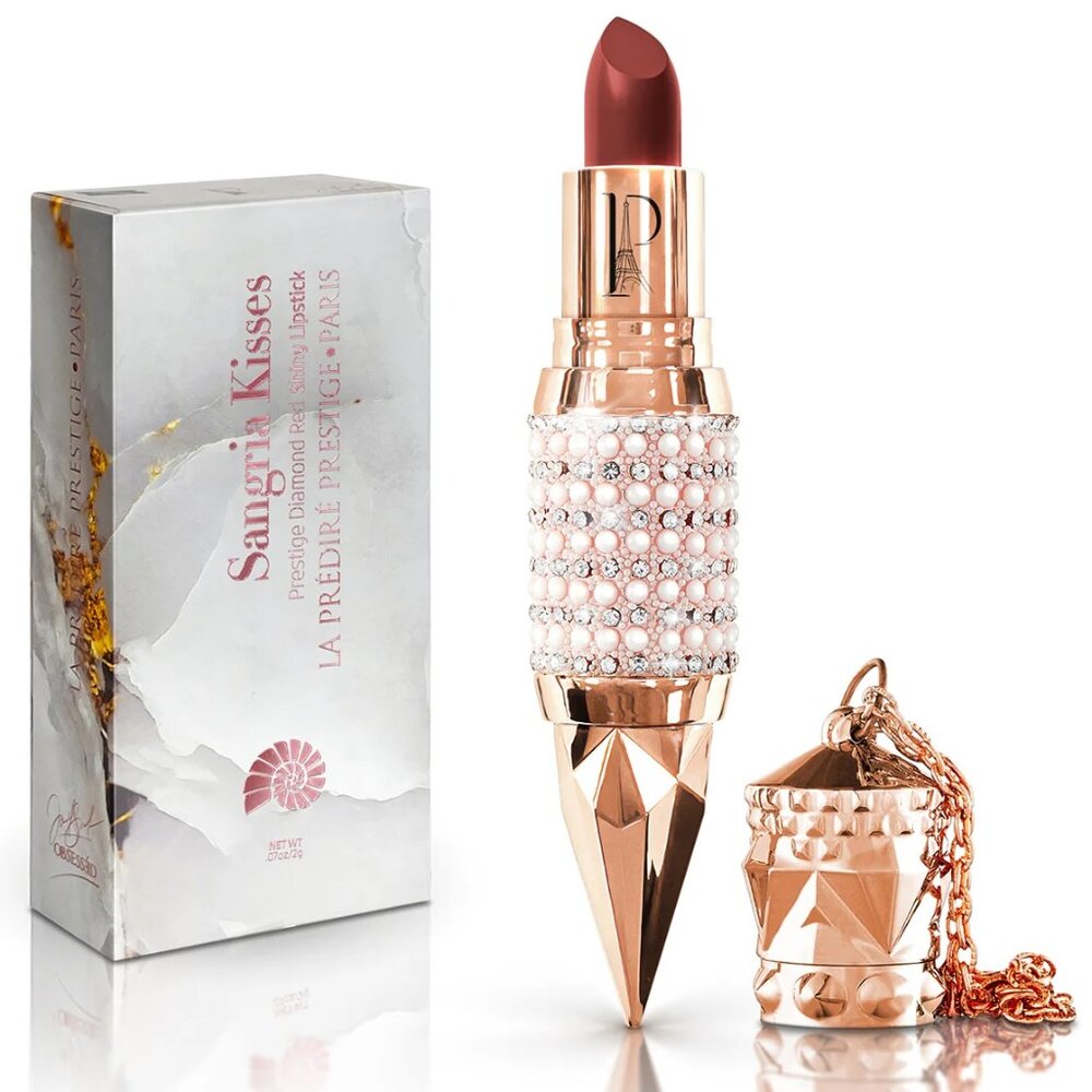 WEEKEND SALE! Sangria Kisses Prestige Diamond Shining Lipstick